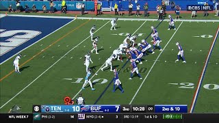 COOOOP! Amari's first catch as a Bill goes for 12-yard TD