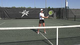 USPTA Quick Tip -- Two Racquet Drill