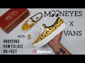 Mooneyes x Vans Authentic 44 DX - unboxing, how to lace, and on-feet