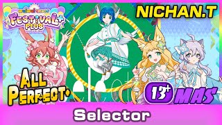 [Maimai FESTiVAL+] Selector(MASTER) ALL PERFECT+ *60fps*