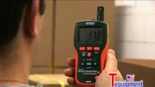 Extech MO290 and MO295 Pinless Moisture Psychrometers with Built-in IR Thermometer