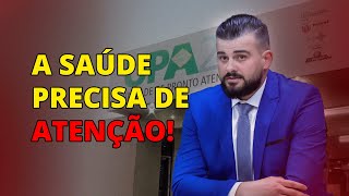 Vereador fiscaliza UPA Tancredo e cobra melhorias na saúde pública!