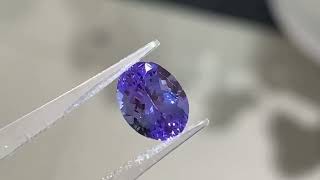 2.11 Carat Oval Natural Tanzanite Gemstone