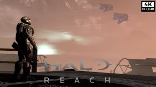 HALO REACH Gameplay Walkthrough Surviving At Lone Wolf [4K 60FPS XBOX SERIES X] - No Commentary