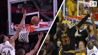 Giannis Antetokounmpo Pulls Off LeBron-Like Chasedown Block In Game 1 of 2021 NBA Finals