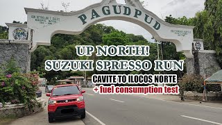 SUZUKI S-PRESSO GOES TO PAGUDPUD, ILOCOS NORTE (plus Fuel consumption test) | City Car| Road Trip