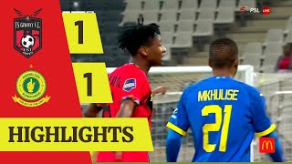 Ts Galaxy vs Mamelodi Sundowns | Dstv premiership league | Highlights