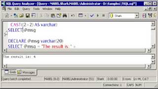 SQL SERVER Tutorial - T-SQL: Using CAST & CONVERT - Using STR