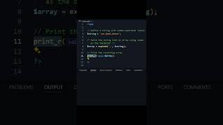 Using the explode Function in PHP to Split Strings #programming #coding #tutorial #php #software
