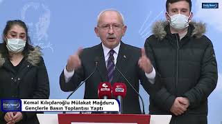 Kemal Kılıçdaroğlu Mülakat Mağduru Gençlerle Basın Toplantısı Yaptı