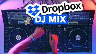 4 DECK MIX using DROPBOX on the Denon DJ SC6000's! (+ Dual Waveform Showcase)