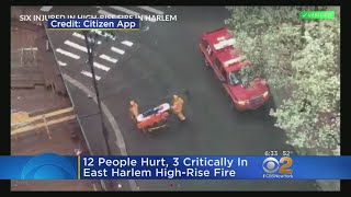 12 Injured In East Harlem Fire