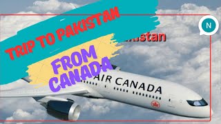 travel from Canada to Pakistan