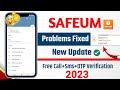 Safeum Sign Up Problem Fixed 2023 Update || Get Free USA Number JT Tech