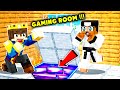 I Made SECRET GAMING ROOM For JACK In Minecraft HARDCORE 😱