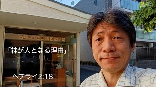 朝の聖書　2024年12月9日ヘブライ2:18