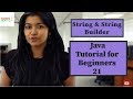 String & String Builder | Java Tutorial for Beginners 21 | TalentSprint Coding Prep