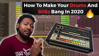 How To Make Your Drums And 808s BANG HARD (Tutorial)