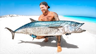 Catching Giant Mackerel For Food In Remote Australia