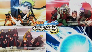 Ultimate Semua Karakter Naruto Shippuden Ultimate Ninja Heroes 3 PSP