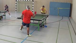 stoni vs Hartig 1 Schweinfurt 20210619 Wilhelmsdorf Bavarian Race Table Tennis  1