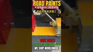 Thermoplastic Road Marking Paint White and Yellow Color