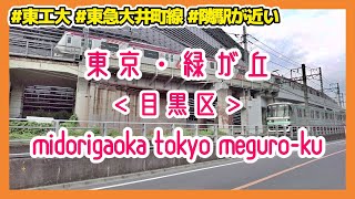 東京散歩 緑が丘(目黒区) Tokyo Cityscape Midorigaoka Meguro-ku