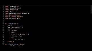 CS50 INTRODUCTION TO PYTHON FINAL PROJECT CAMTRANSLATE