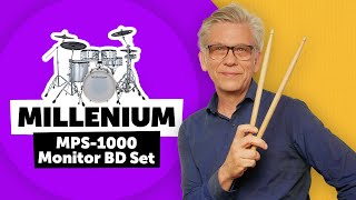 Millenium | MPS-1000 E-Drum BD Monitor Set | Review & Sound Demo