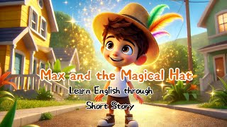 Learn English Through Short Story: Max and the Magical Hat || Short English Story for Listening