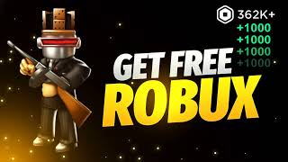 HURRY GET FREE ROBUX!! 😱 gone amazing