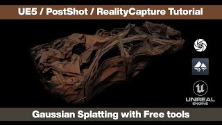 Unreal Engine / PostShot UE5 Plugin /  Reality Capture  / Gaussian Splat Tutorial