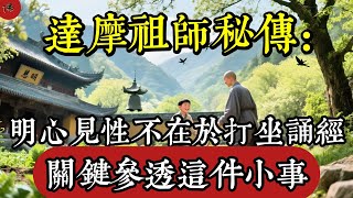 達摩祖師秘傳曝光：原來明心見性，只靠這一件小事……|佛教 |佛學知識|修心修行|禪悟人生 |南無阿彌陀佛|養生|談佛心安