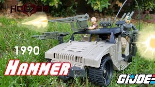 HCC788 - 1990 HAMMER - Vintage G.I. Joe toy review!