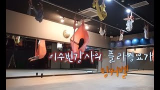 이수빈의 플라잉요가 팅커벨 aerialhammock aerialyoga