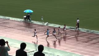 2015年 関西インカレ 男子1部 100ｍ予選2組