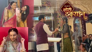 Badi haveli ki choti thakurain serial || behind the scenes || shemaroo Umang || shoot fun