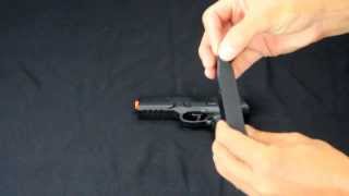 Hitguns.com Airsoft Overview - BBTac M27 Airsoft Spring Pistol