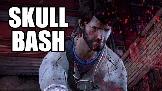 THE WALKING DEAD A NEW FRONTIER - Skull / Head Bash Scene - Javi Kills Badger