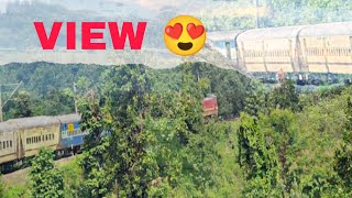 08452 PURI HATIA TAPASWINI EXPRESS FULL JOURNEY// GHAT VIEW 😻#indianrailways #railway #railfans