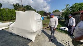 Shrink Wrap Your Patio Furniture