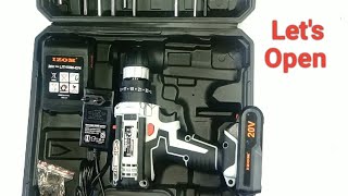 How to open IZOM Cordless drill machine, IZOM Cordless drill machine open