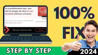 How to Reset AnyDesk License Warning | Windows 10/11 [FIXED]