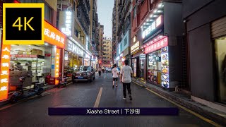 Walk tour of Xiasha in Shenzhen｜散步深圳下沙｜曾经的宵夜胜地[4K UHD ASMR]