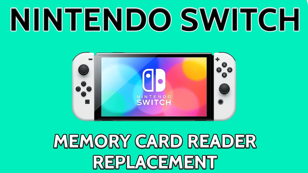 Nintendo Switch Memory Card SD Slot Reader Replacement | Repair ...