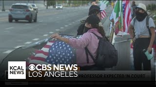 Cal State professor detained while protesting in Camarillo