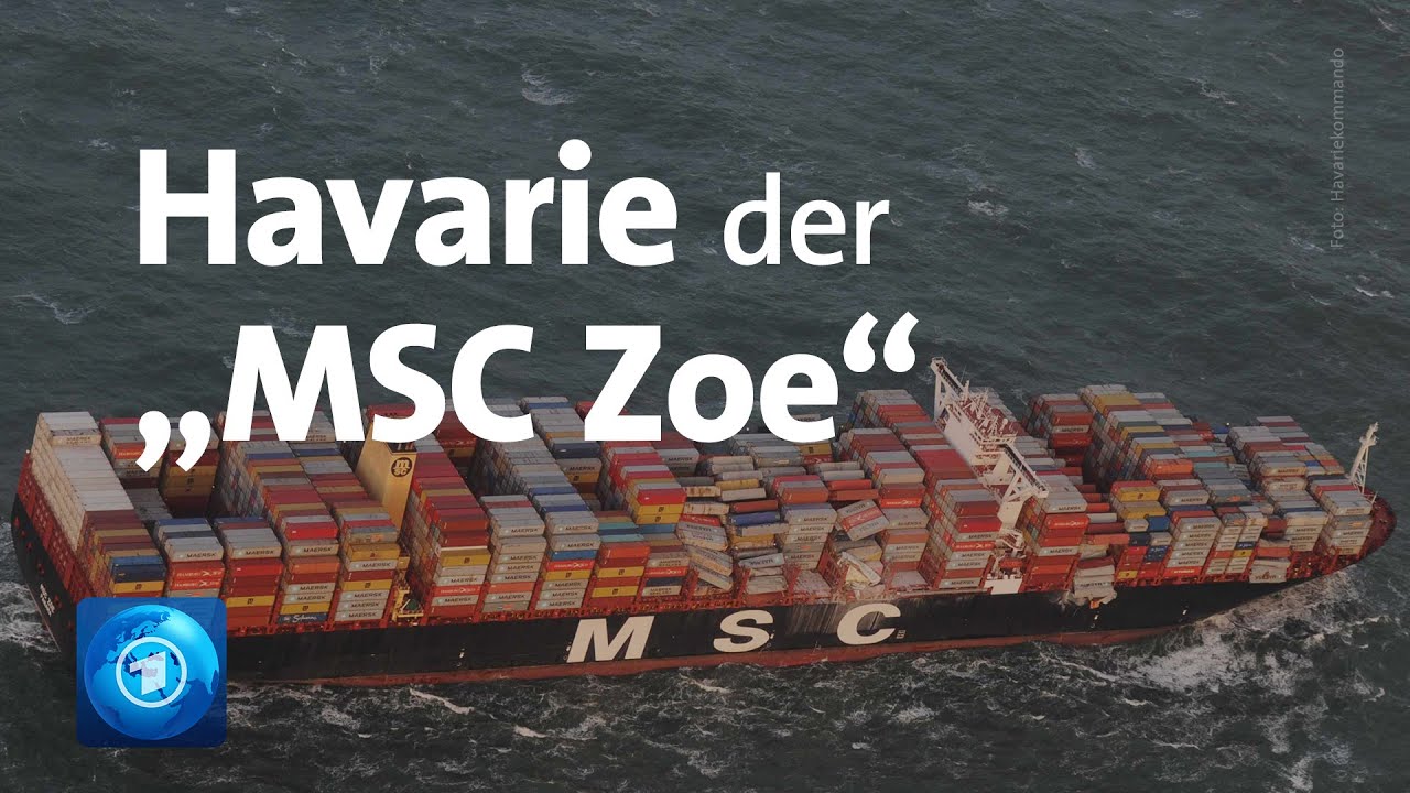 Untersuchungsbericht Zur Havarie Der MSC Zoe - YouTube