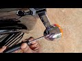 all new royal enfield classic 350 halcyon black led indicators simtac 360 led indicator lights.