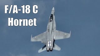 Finnish F/A-18C Full Airshow Display - Turku 2023 Sunday