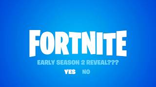 FORTNITE PANIC REVEAL!!!